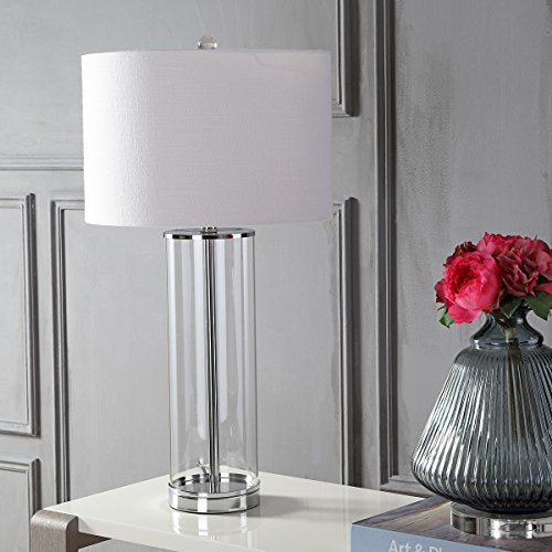Collins Glass Table Lamp 29"