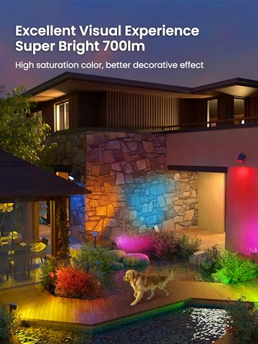 Solar Spot Lights Outdoor Waterproof (4 Count)