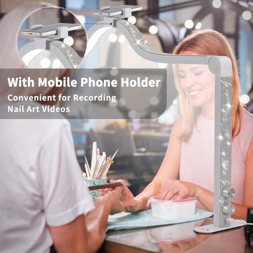 Half Moon Light for Nail Desk