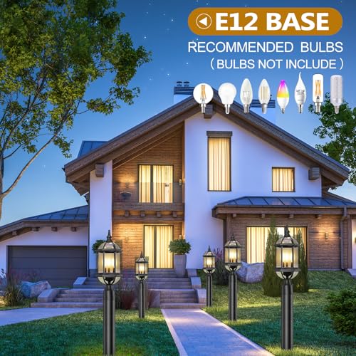 3 Light Lantern Post Lights Outdoor Lamp Post Light Fixture