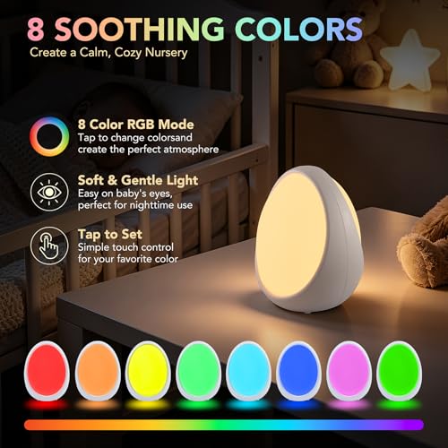 Egg Light for Kids Nursery