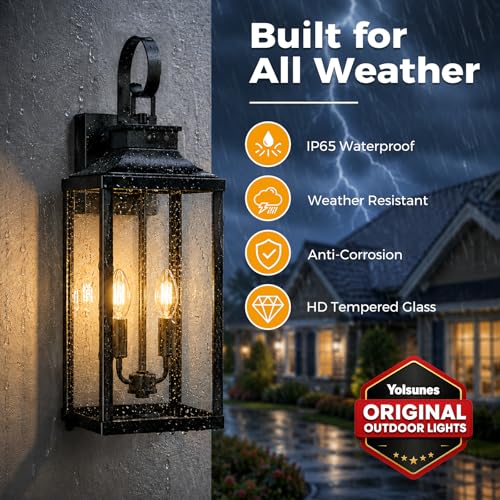 25" Exterior Lighting Fixtures
