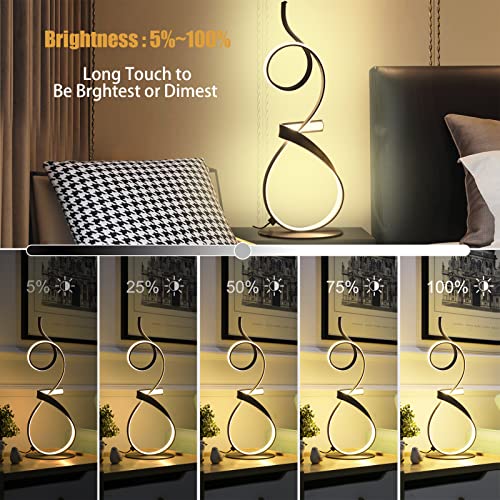 21.6 Inch Art Table Lamp with Remote Control