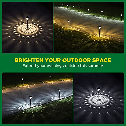 Super Bright Solar Lights Outdoor Waterproof (10 Count)