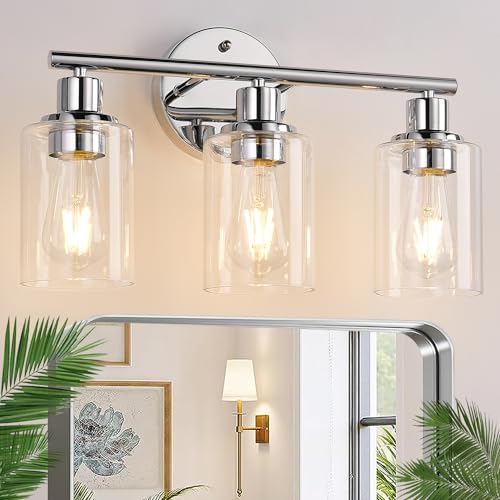 3 Light Bathroom Light Fixtures (3 Count)