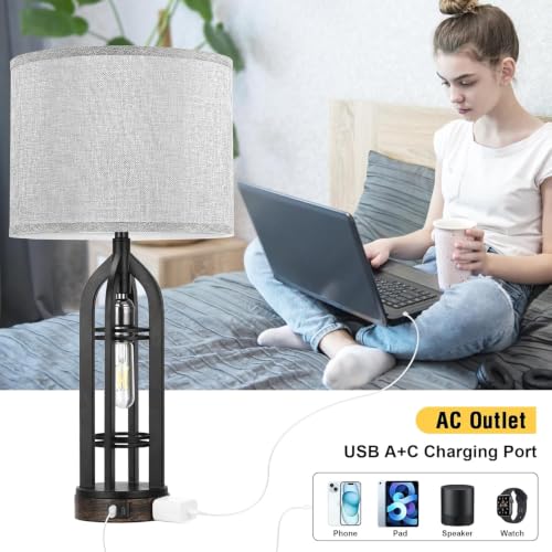 Table Lamps for Living Room (2 Count)