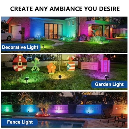 Solar Spot Lights Outdoor Waterproof