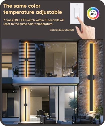 56.3" LED Outdoor Wall Light