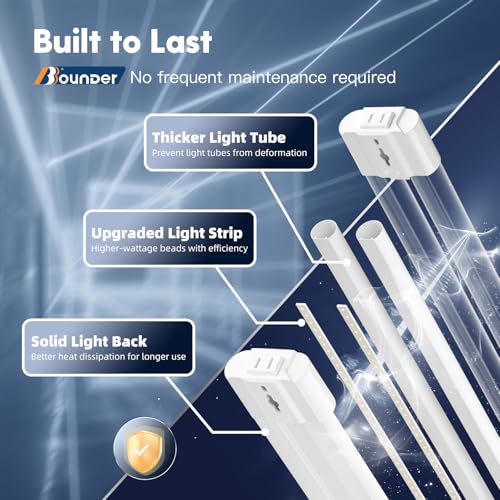 12Pack 4FT LED Shop Light (12 Count)