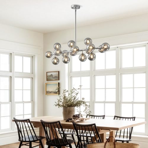 Mid Century Modern Sputnik Chandelier