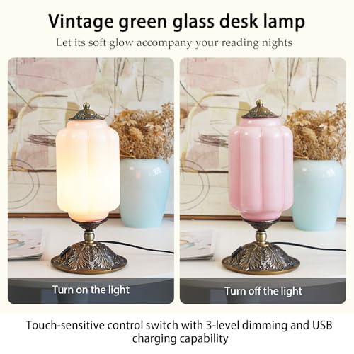 Vintage Touch Bedside Table Lamp