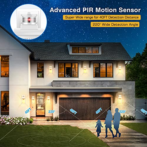 Motion Sensor Outdoor Lights