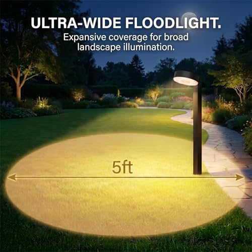 Upgraded 12 Pack Solar Pathway Lights Outdoor
