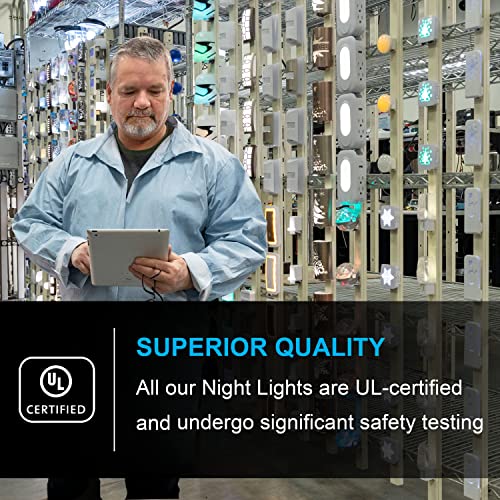 Plug in Night Light with Dusk to Dawn Sensor (8 Count)