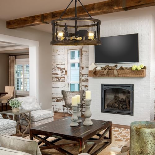 Rustic Chandeliers for Dining Room