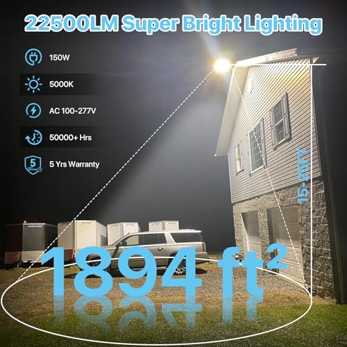 LED Parking Lot Light 150W