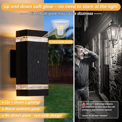 Dusk to Dawn Outdoor Lighting (2 Count)