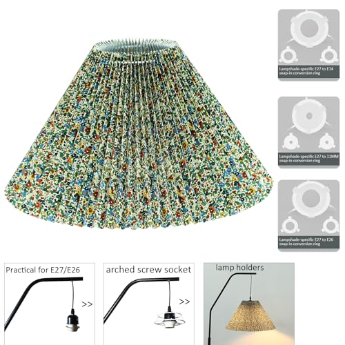 Pleated Lamp Shade for Arc