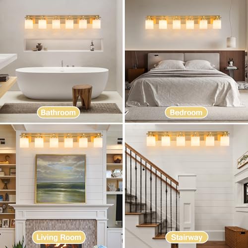 Modern Bathroom Light Fixtures Over Mirror