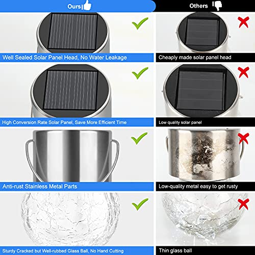 12Pack Outdoor Hanging Solar Lights (12 Count)