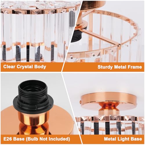Crystal Ceiling Light
