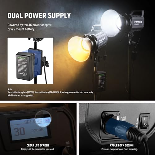 FS230B LED Studio Video Light