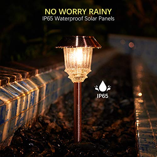 Solar Lights Outdoor Waterproof (4 Count)