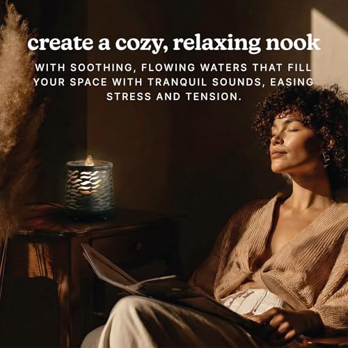Indoor Relaxation Fountain with Light & Natural Sound