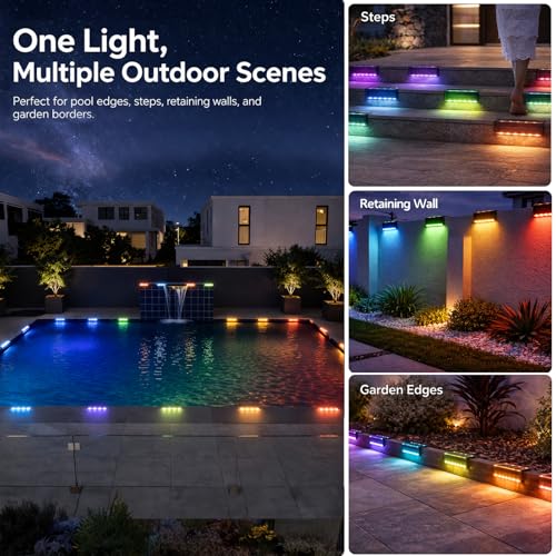 Solar Pool Lights (6 Count)