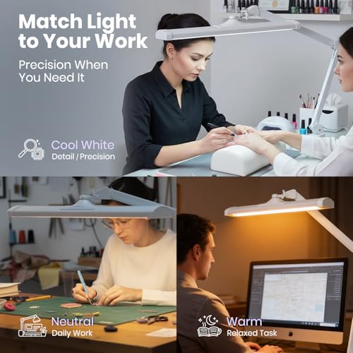 3 500 Lumens LED Desk Lamp with Base