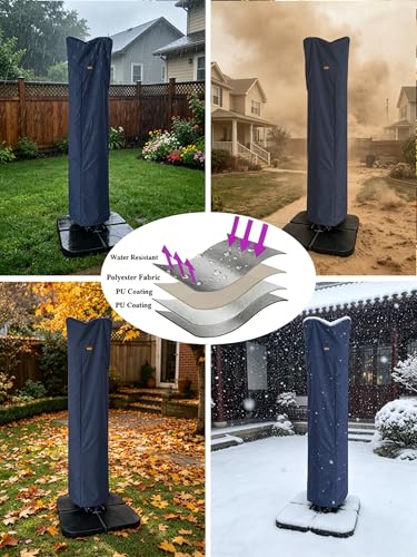 Patio Umbrella Cover for 9ft to 13ft Offset Umbrella