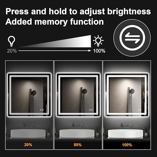 LED Bathroom Vanity Mirror with Lights