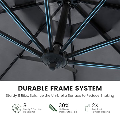 10ft Patio Umbrella with Base Included