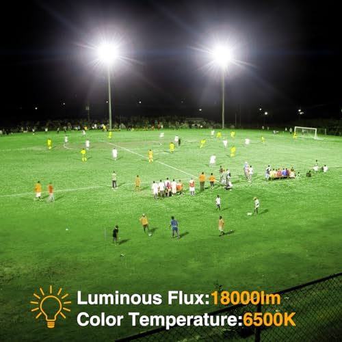 200W LED Flood Lights Outdoor (2 Count)