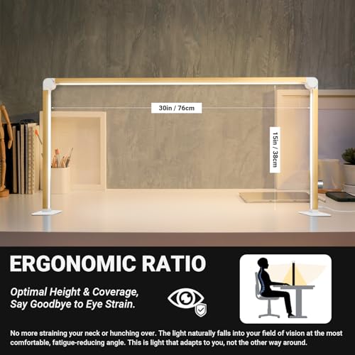 Gold Folding Desk Lamp