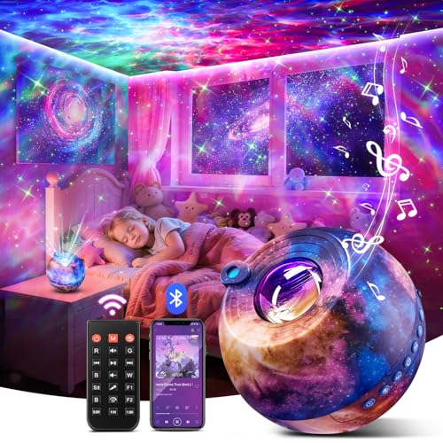Galaxy Projector Whimsy Celestial Decor Dorm College Lamp