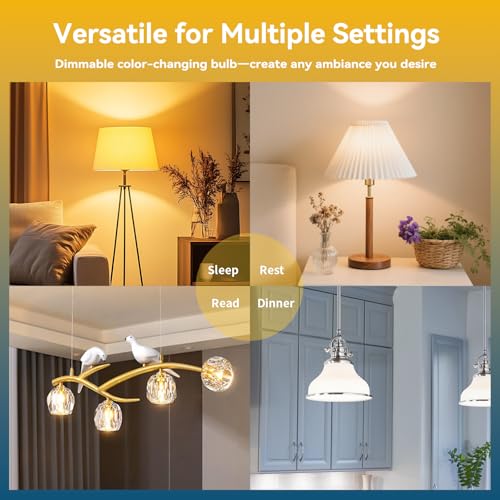 Smart G9 LED Bulbs with App Control 2Pack (3 Count)
