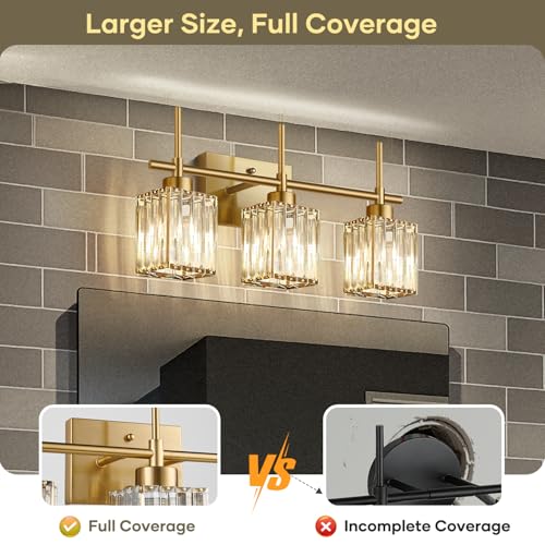 Modern Crystal Bathroom Vanity Light 3