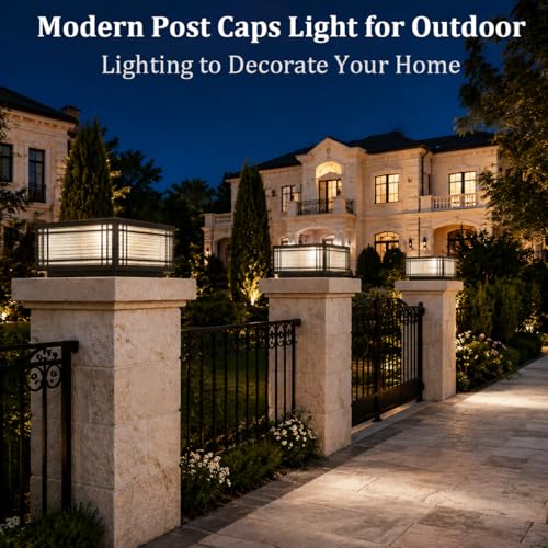 Outdoor Post Lights Hardwired