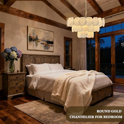 32″ Alabaster Chandelier