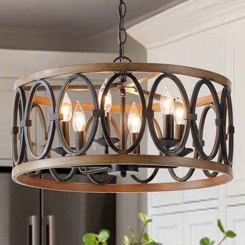 Farmhouse Antique Chandelier for Dining Room Kitchen Island 6