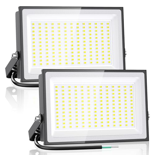 150W LED Flood Light Outdoor (2 Count)