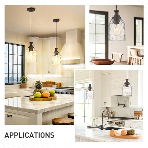 Modern Pendant Lights Kitchen Island 2 Pack (2 Count)