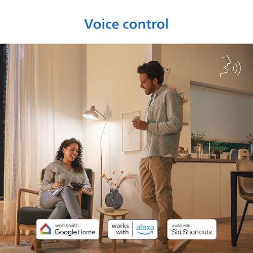 Smart Lighting Connected Light Bulbs (2 Count)