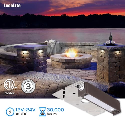 8 Pack 4 Inch LED Hardscape Lighting (8 Count)