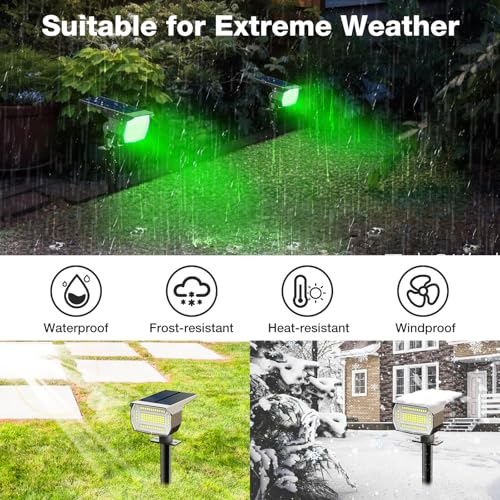 Solar Spot Lights Outdoor (4 Count)
