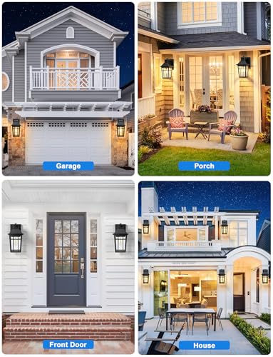Motion Sensor Outdoor Wall Lights (2 Count)