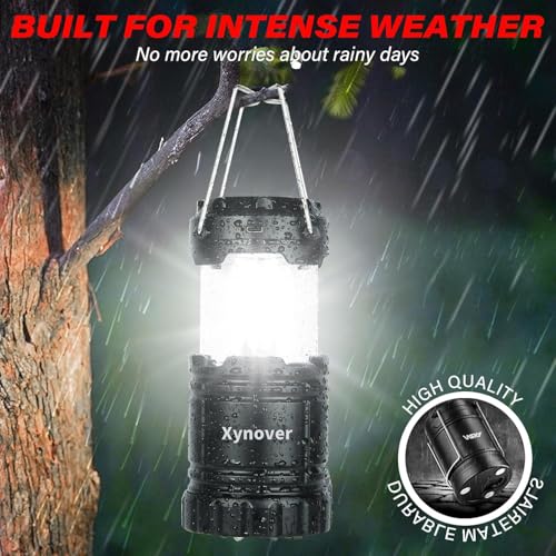4 Pack Solar Camping Lanterns (4 Count)