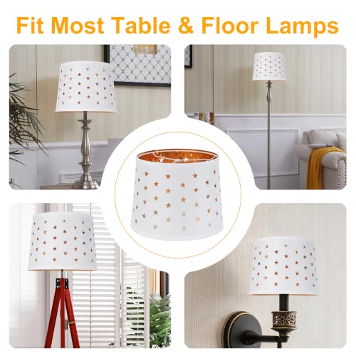 Empire Lamp Shades Set of 2 (White&Star)