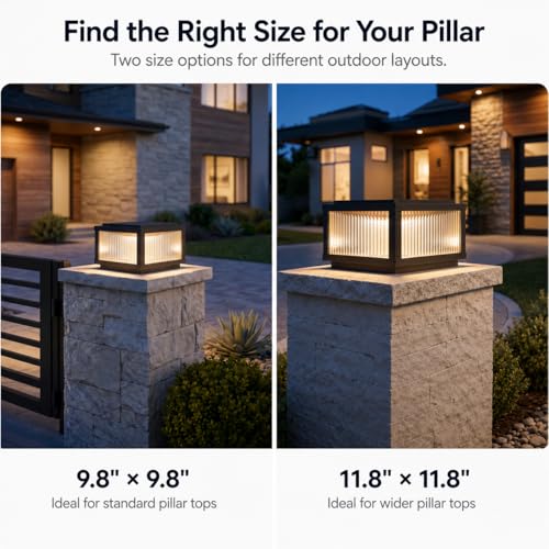 Outdoor Column Light 11.8 in